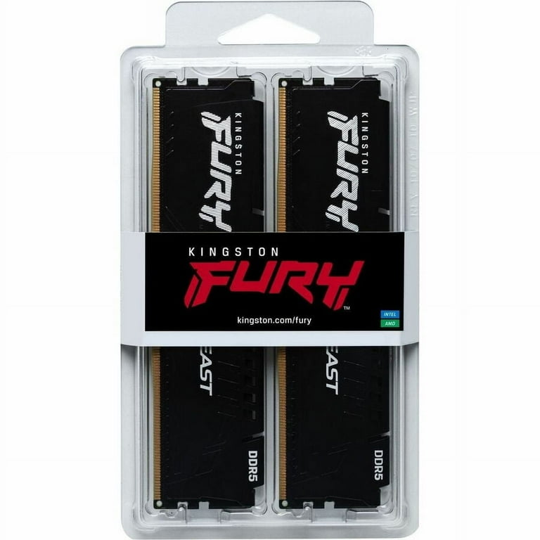Free Shipping! Kingston FURY Beast DDR5 32GB 6000MT/s