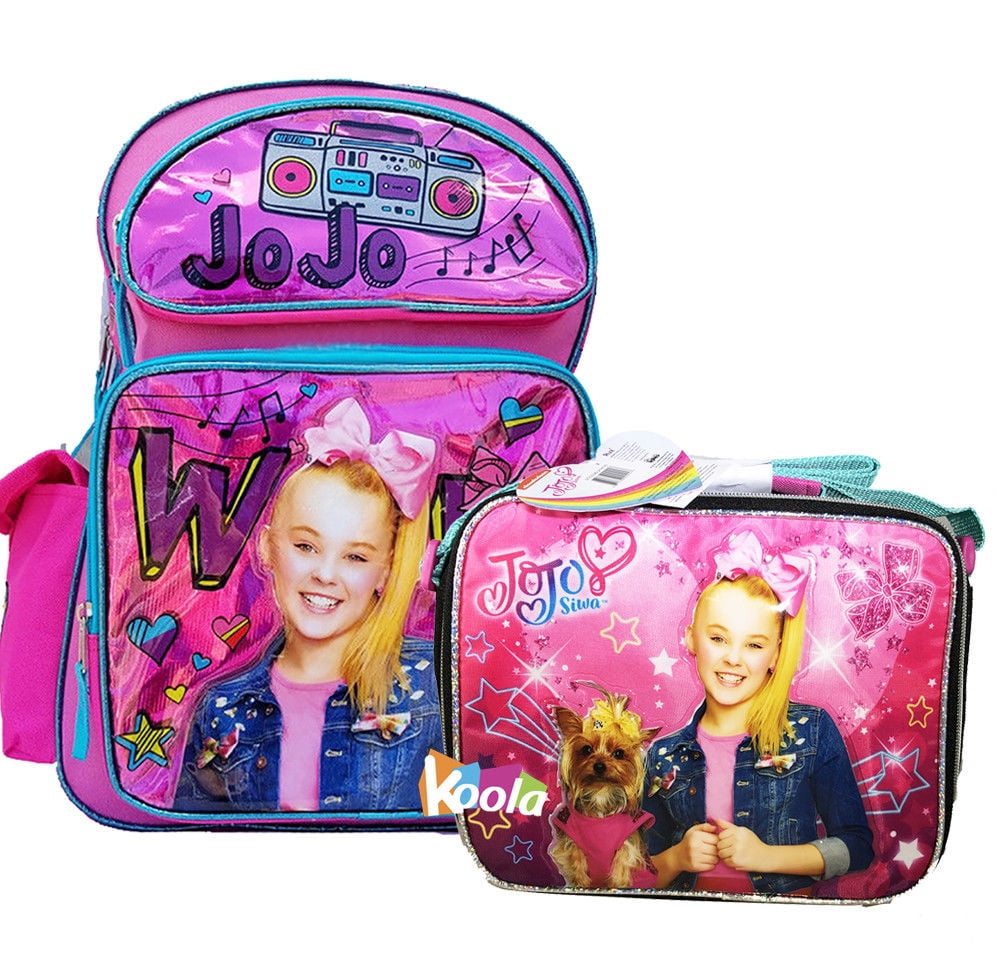 JoJo Siwa JoJo Siwa 16" Large School Backpack Girl Backpack NEW