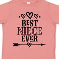 thumbnail image 4 of Inktastic Best Niece Ever from Aunt Girls Toddler T-Shirt, 4 of 5