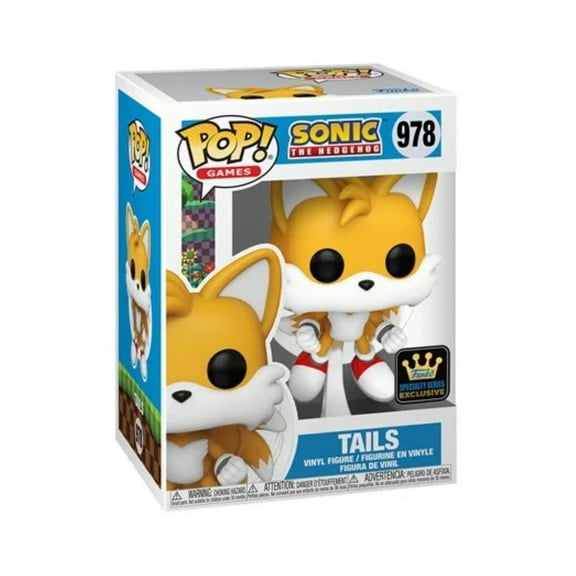 Funko Pop! Games Sonic The Hedgehog: Tails 978 - Specialty Series Exclusive Vinyl Figure with Case