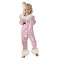 thumbnail image 3 of Girls Fashion Outfits Casual Cute Print Pajama Set Long Sleeve Top and Pants Comfortable Two-Piece Sleepwear, 3 of 4