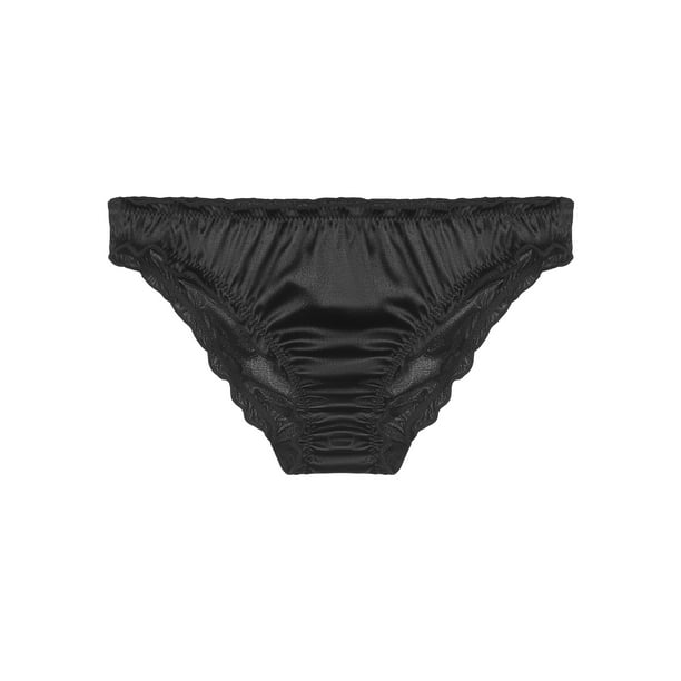 Agnes Orinda Women's Plus Size Briefs High Waist Breathable Stretch Lace  Panties Black Small : : Clothing, Shoes & Accessories