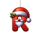 thumbnail image 1 of Decoraciones Del Árbol de Navidad Decoración Del Árbol de Navidad de 26 Letras Decoración Del Árbol de Navidad Colgante Decoración Del Árbol de Navidad Personalizada, 1 of 5