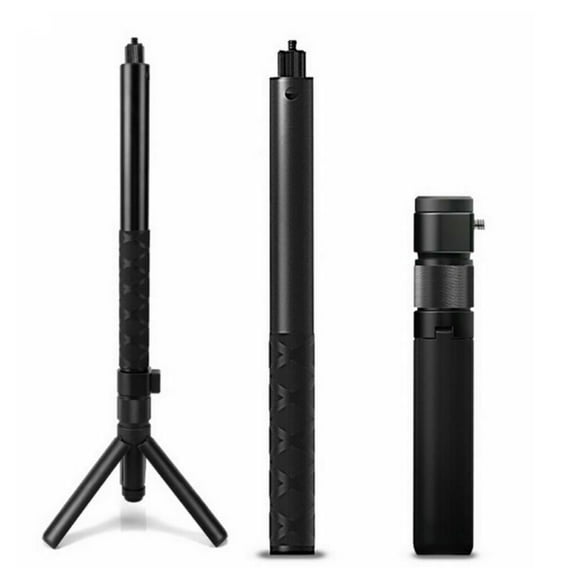 TAPDRA Part Aluminum Invisible Selfie Stick Bullet Time Hand Grip Tripod 28-111CM For Insta360 VR Sport Camera Spare Part Accessory