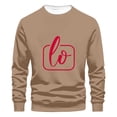 thumbnail image 4 of Amzcrzy Chandails en Molleton de la Saint-Valentin pour Hommes Mode Ample Imprimé Valentines Tops Décontractés Manches Longues Col Rond Couples Chandails en Molleton Cadeaux de la Saint-Valentin pour Hommes, 4 of 4