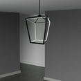 thumbnail image 4 of Dainolite CAG-2046C-MB 46W Chandelier, Matte Black with White Diffuser, 4 of 4