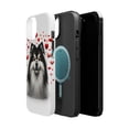 thumbnail image 2 of DistinctInk Tough Case for Apple iPhone 14 PLUS (6.7" Screen), Compatible with MagSafe Charging - Valentine's Day Finnish Lapphund, 2 of 6