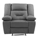 thumbnail image 1 of Sillón Reclinable Mecedora TRINITY Bumers 1 Plaza Gris Acero, 1 of 8