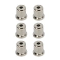 thumbnail image 1 of Set 6Pcs Guitar String Ferrules Through Body Brass Recordative Edition for Electric Guitars, 1 of 7