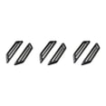 thumbnail image 3 of Riwesomey 1 par de rejillas de ventilación de ABS para coche, repuesto elegante Universal antioxidante, actualización modificada, pieza Type1 NO1, 3 of 6