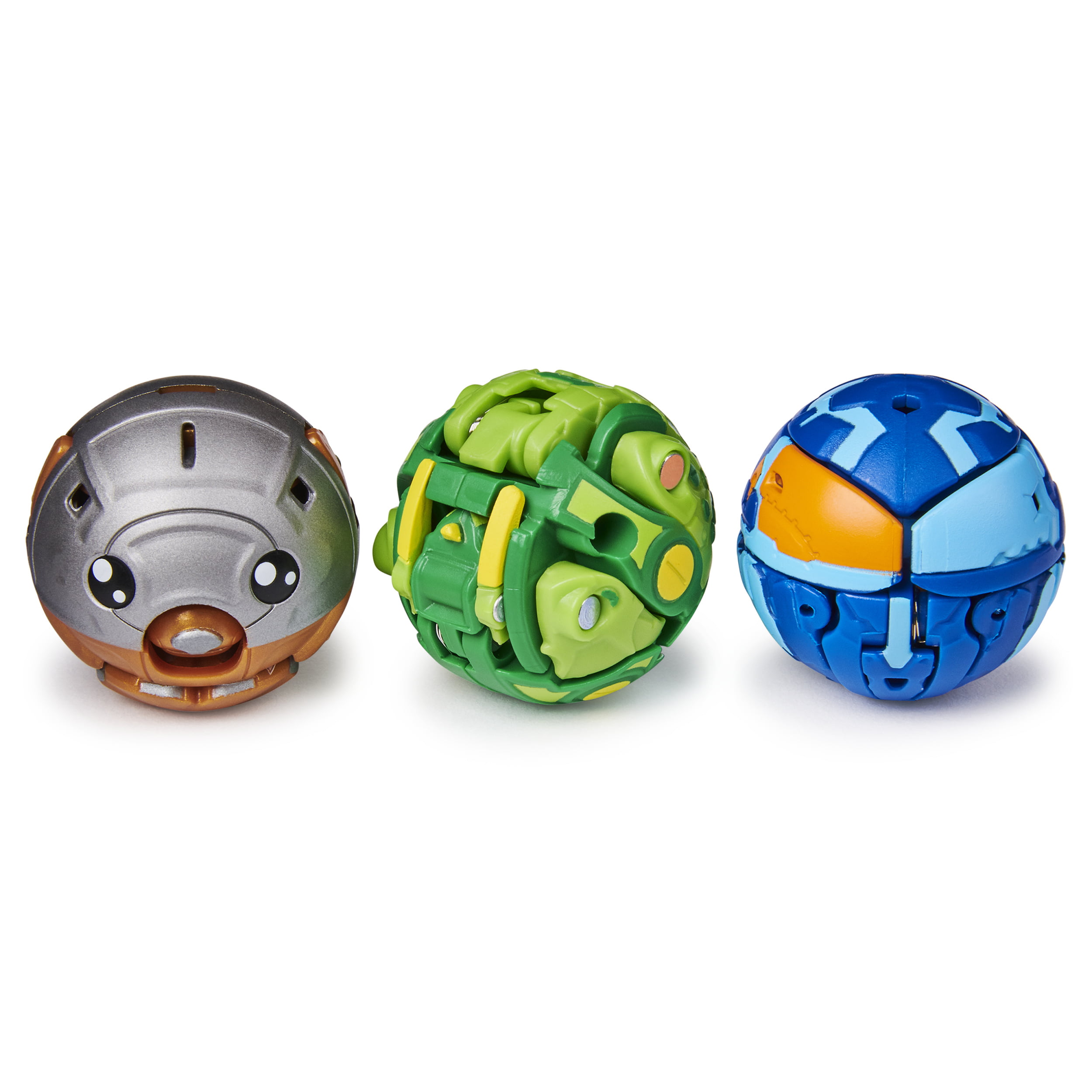 Bakugan 3.0 Starter Pack – 2 Balls, 1 Special Attack Ball, 1 Battle Ring, 1  Launcher Card and 9 Cards Collection – Children's Toy Age 6+ – Random