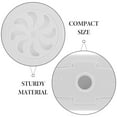 thumbnail image 3 of OUNONA 2Pack White Plastic Acoustic Guitar Humidifier For Instrument Maintenance Music Practice Stable Sound Quality, 3 of 8