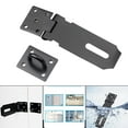 thumbnail image 6 of Heavy Duty Hasp Latch Corrosion Lock Shed Door Window, 6 of 8