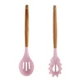 thumbnail image 1 of Utensilios de cocina de silicona para cocina, juego de utensilios de cocina de 2 piezas, utensilios de cocina de madera fáciles de limpiar Namotu CPB-US-YYM865-4, 1 of 5