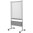 thumbnail image 2 of MooreCo 72x34.8" Steel Metal Frame Nest Easel with in Black/Porcelain, 2 of 2