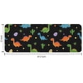 thumbnail image 7 of Black Dinosaurs Eggs Cacti Pattern Kitchen Rug Mat,Kitchen Runner Rugs Non Skid Washable,Decorative Kitchen Floor Mats for Kitchen,Sink,Laundry,17"x47.2", 7 of 7
