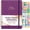 Purple, variant on Budget Planner - Budget Book with Bill Organizer and Expense Tracker, 6.1" x 8.25", 12 Month Undated Finance Planner/Account Book to Take Control of Your Money, Start Anytime - Royal Blue