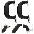 thumbnail image 2 of Shisuyan 2pcs Suitcase Handle Leather Luggage Case Leather Handle Toolbox Handle Supply, 2 of 9