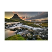 Raymond Hoffmann 'Early In The Morning' Canvas Art