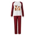 thumbnail image 2 of Aloohaidyvio Ekouaer Family Christmas Pajamas Matching Sets Long Sleeve Couple Pjs Holiday Sleepwear Soft Loungewear, 2 of 6