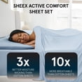 thumbnail image 3 of Juego de sábanas SHEEX Active Comfort Cooling King/Cal King, 3 of 7