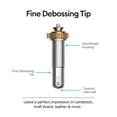 thumbnail image 2 of Cricut® Fine Debossing Tip + QuickSwap™ Housing, 2 of 8