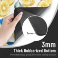 thumbnail image 3 of XMXT Non-Slip Gaming Mouse Pad, Lemon Fruit Watercolor Print Mousepad Computer Keyboard Mats Desk Pads Office Decor Accessories, 15.8"x29.5", 3 of 8