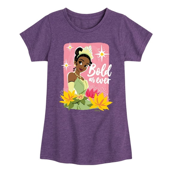 Disney - Bold As Ever - Toddler & Youth Girls Short Sleeve Graphic T-Shirt