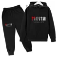thumbnail image 2 of Traje para niños, moda urbana, traje para niños y niñas, jersey deportivo + pantalón de chándal, traje deportivo de dos piezas, 2 of 5