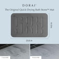 thumbnail image 2 of Alfombra de baño Dorai Home, 60 x 40 cm (paquete de 2), antideslizante, de secado rápido, 2 of 7