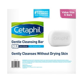 Cetaphil Gentle Cleansing Bar Value Pack - Walmart.com - Walmart.com