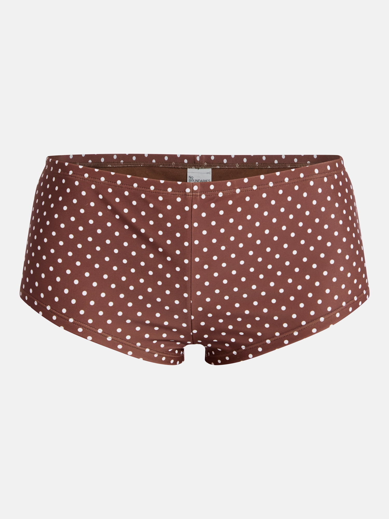 No Boundaries Polka Dot Swim Shorts, Women's XXS-XXL