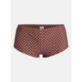 thumbnail image 5 of No Boundaries Polka Dot Swim Shorts, Women's XXS-XXL, 5 of 5