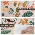 thumbnail image 4 of Floral Round Fitted Tablecloth with Elastic Edge,Water-Resistant Vintage Boho Spring Pink Colorful Flower Table Cover for 40-44" Found Tables Farmhouse Summer Table Cloth for Dinner,Outdoor,Patio, 4 of 8
