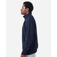 thumbnail image 2 of Gildan 18810 Unisex Heavy Blend™ Quarter-Zip Sweatshirt-Navy-XL, 2 of 6