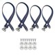 thumbnail image 4 of Kit de 4 correas para zancos de yeso, correas ajustables para pies, repuesto para zancos., 4 of 5
