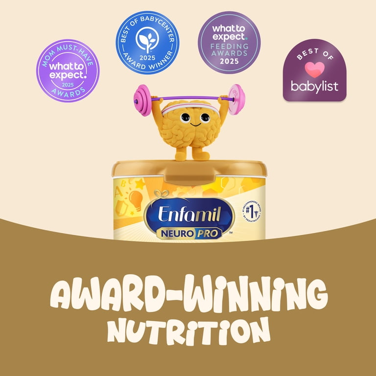 Enfamil NeuroPro Baby Formula, Brain Building Duo DHA & MFGM