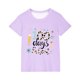 thumbnail image 2 of Fiudx Camiseta para Niños, Mezcla de Poliéster Suave, Cuello Redondo, Manga Corta, Cómoda, Uso Diario Informal, Estilo Niño/Niña, Lavado a Mano., 2 of 7