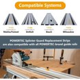 thumbnail image 4 of 71656 Splinter Guard Replacement Strip for Track Saw Guide Rail, 118” Makita 194419-4 & Festool Track Saw Guide Rails, 4 of 6