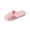 Pink, variant on Women Slippers Women's Quilted Memory Foam Slides Cushioned Flip Flops Soft Bathroom Shower Sandals Non-Slip Indoor Outdoor Summer Slides