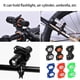 thumbnail image 3 of Toystoory Soporte para linterna de bicicleta ajustable, soporte giratorio de 360 grados para linterna de ciclismo, abrazadera, Clip frontal Ciclismo Rojo y blanco, 3 of 6
