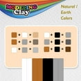 thumbnail image 3 of BAZIC Modeling Clay Sticks 4.8 Oz, 4 Natural Earth Colors, Non-Toxic, 4-Pack, 3 of 7