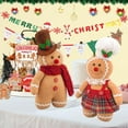 thumbnail image 3 of Christmas Gingerbread Plush Doll Holiday Decor for Kids Girls Gifts, 3 of 5