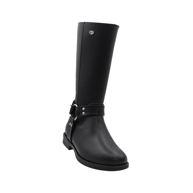BOTA ALTA DE MUJER NEGRO SINTETICO MARCA COQUETA 92918A
