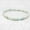 Amazonite, variant on 4mm Natural Gemstone Round Beads Layering Healing Bracelets for Reiki Balance-Selenite