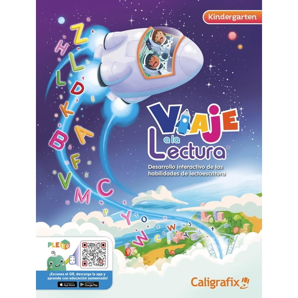 Viaje a la Lectura Caligrafix Blanco