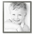 thumbnail image 2 of ArtToFrames 27" x 30" Muted Cold Silver Picture Frame, 27x30 inch Silver MDF Poster Frame (WOM-4682),  Pack, 2 of 7