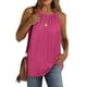 thumbnail image 4 of Blusas de verano para mujer Umfun; blusas de talla grande para mujer; blusas sin mangas, blusas casuales sin mangas, blusas sueltas, blusas casuales con cuello en V liso, blusas casuales sin mangas, 4 of 5