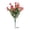 Red, variant on Inerposs Artificial Eucalyptus and Camellia Bouquet, Home Decor Artificial Flowers, Decorative Ornaments for Vase, Fresh and Whimsical Floral Arrangements, Perfect for Weddings and Events