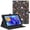 Black Floral, variant on Fintie Universal Stand Cover for 9" 10" 10.1" - [Hands Free] Multi-Angle Viewing Case with Pocket for 9-10.9 inch TCL, ECOPAD, COOPERS CP10, FEONAL K118, TECLAST Tablet, Black